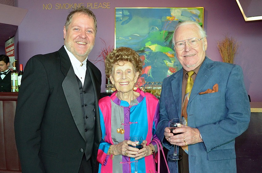 Joseph Caulkins with Gundrun and Jorgen Graugaard