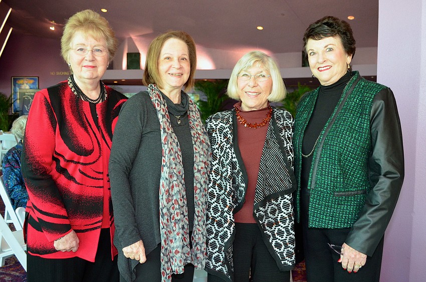 Marcia Corrigan, Diana Lager, Gerri Aaron and Susan Brainerd