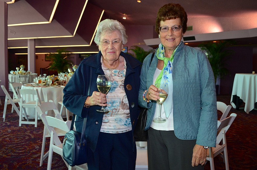 Eileen Palermo and Eleanor Roxby