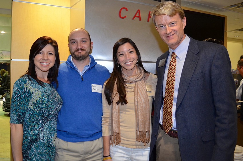 Christina Fraser, David Berry, Alyssa Esteban and Grady Enlow