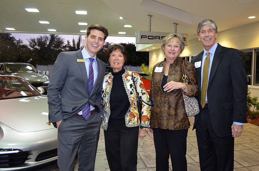 Jordan Hallam, Patty Klem, Terri Matchett and Ben Padilla