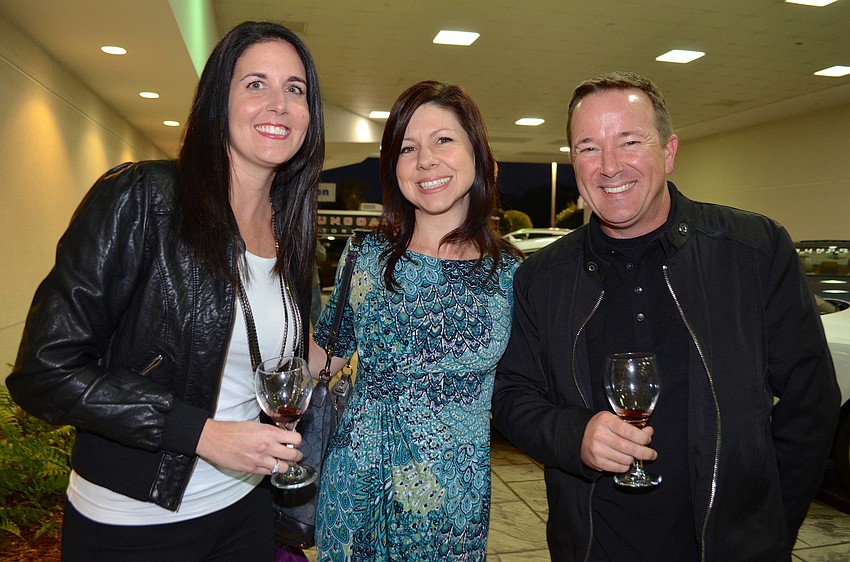 Erin Marvin, Christina Fraser and Peter Acker