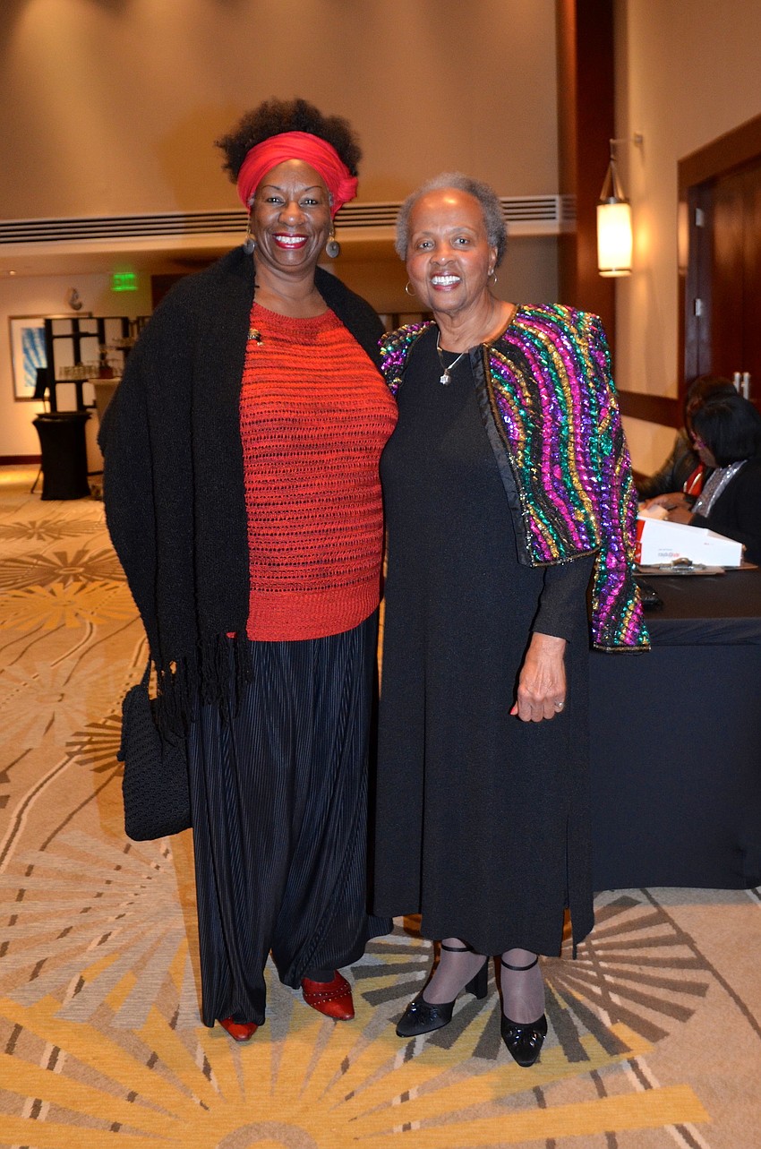 Shelia Atkins and Veavie DeLaughter