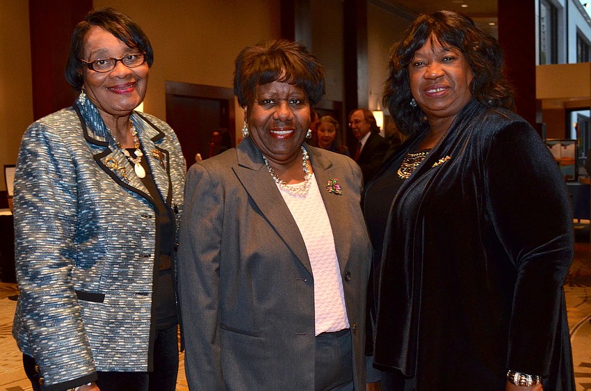 Gwen Atkins, Shirley Shaw and Judith Williams