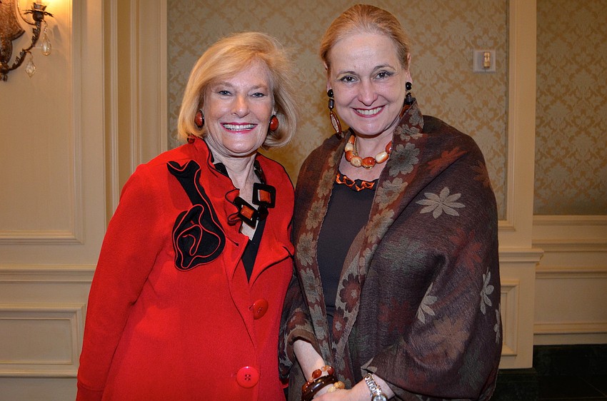 Ellen Berman and Flora Major