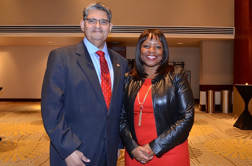 Co-chairs John Colon and Sherry Paramore