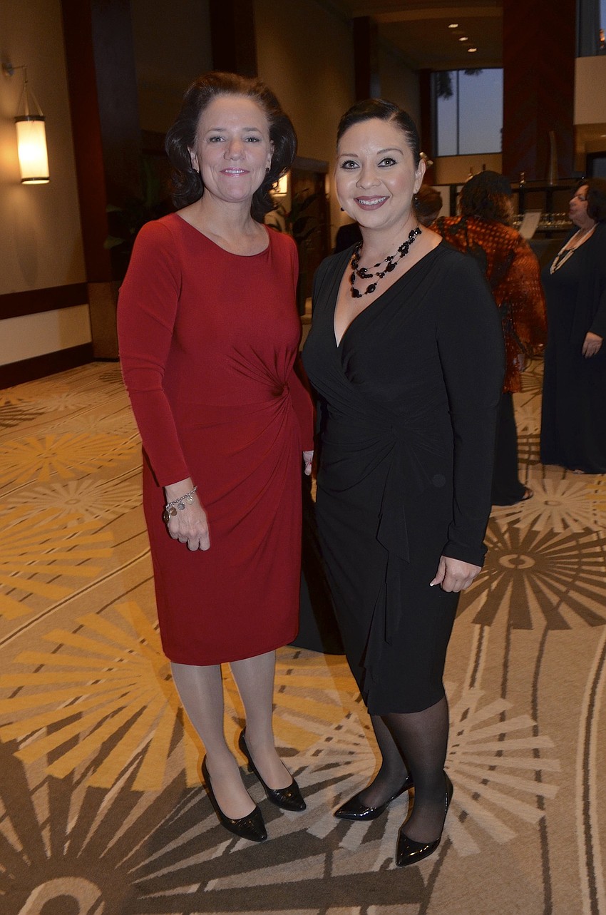 Debra Faulk and Yvonne Santillan