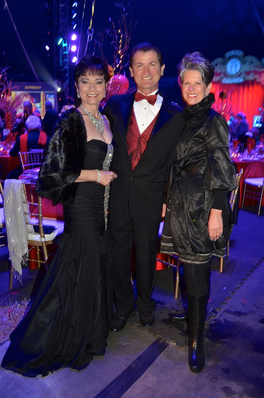 Dolly Jacobs and Pedro Reis with Sally Schule