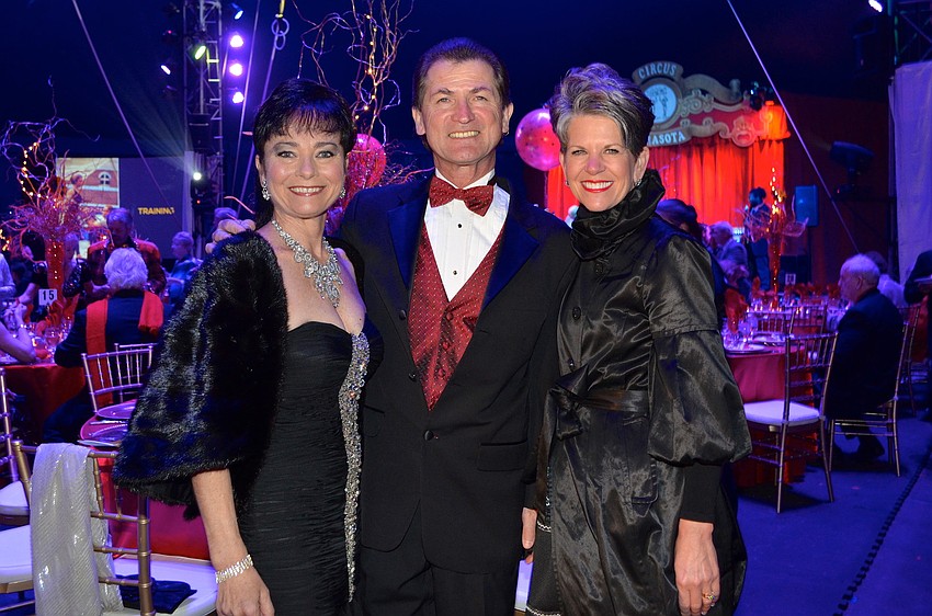 Dolly Jacobs and Pedro Reis with Sally Schule