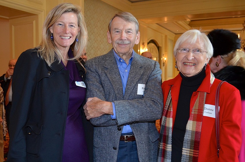 Laura Spencer with Bob and Donna Carison