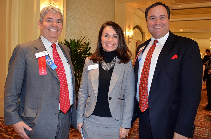 David Steves, Tina Mroczkowksi and Chip Gaylor