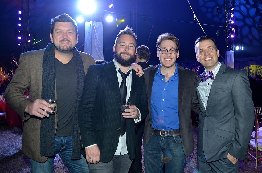 Rich Swier, David Daly, Scott Feisenfeld and Joey Panek