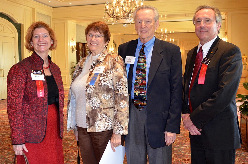 Heidi Colgage-Tamblyn, Linda and Ron Klineman and Andy Sheppard