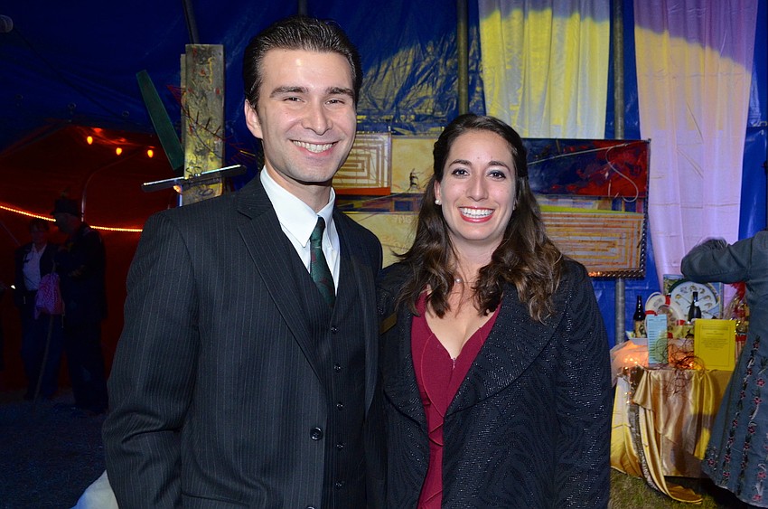 Alex Wallenda and Courtney Wyatt