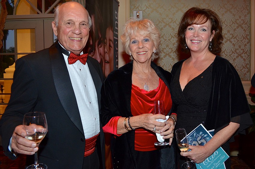 Larry and Vee Chiulli with Victoria Viteri