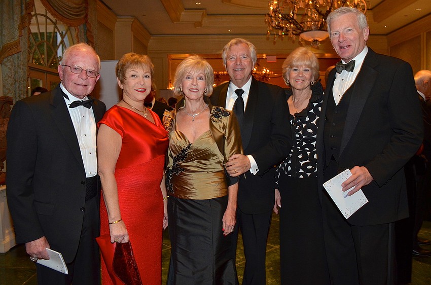 Peter and Bonnie Platten, Susan and Tim Clarke and Ellen and Dick Horak