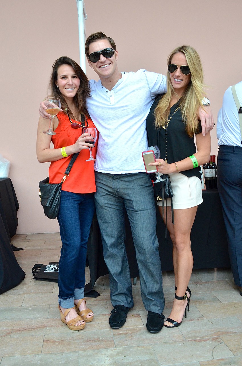 Nina Consolo, Chris Enger and Brooke Wyman