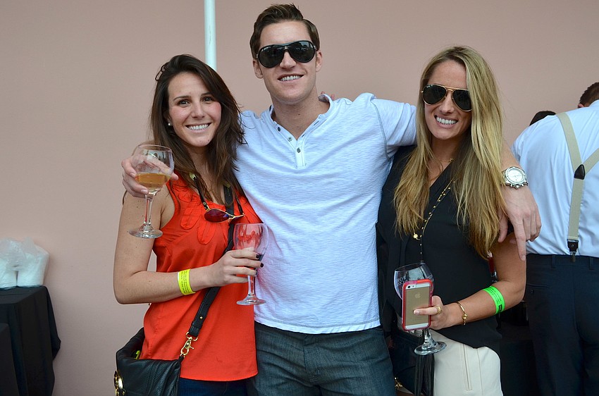 Nina Consolo, Chris Enger and Brooke Wyman