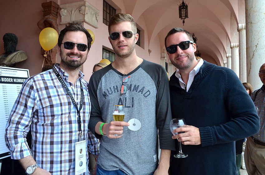 Adam Negroski, Chris Zametz and Jake Deloach