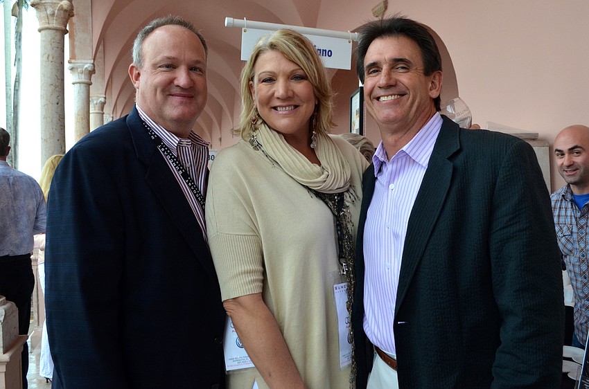 John and Jill Raleigh with Steve Ananicz