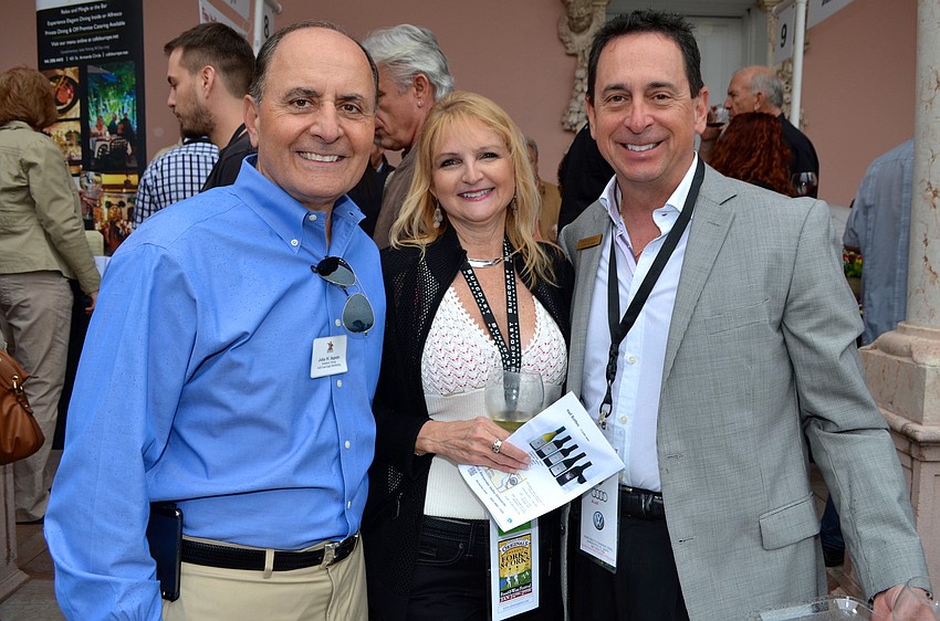 John Saputo, Julie Hunnel and Eric Peters