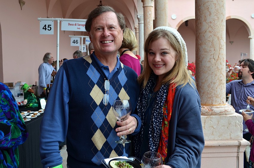 Dr. Steve Smith with his daughter Caitlyn