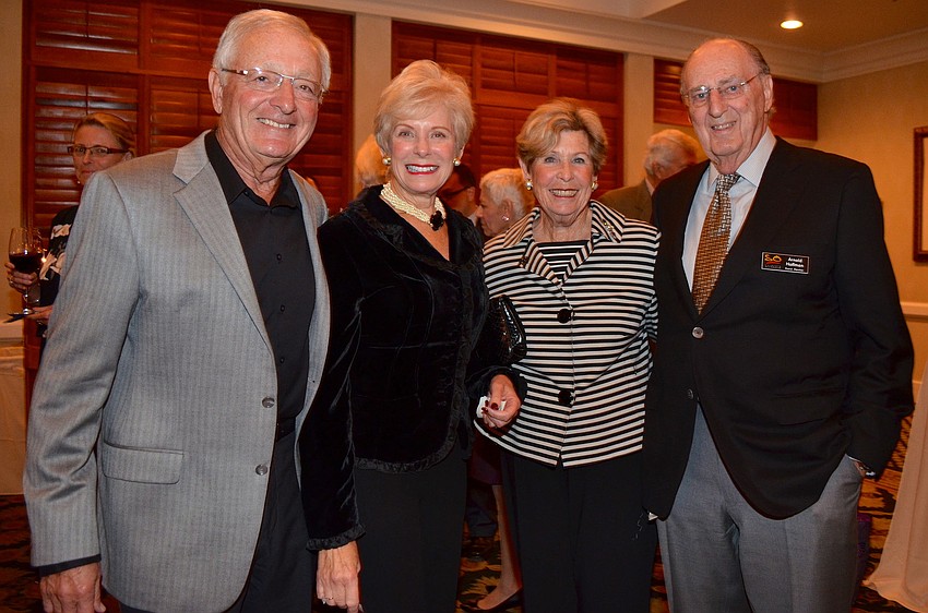 Jack and Judy Bloch with Bette and Arn Hoffman