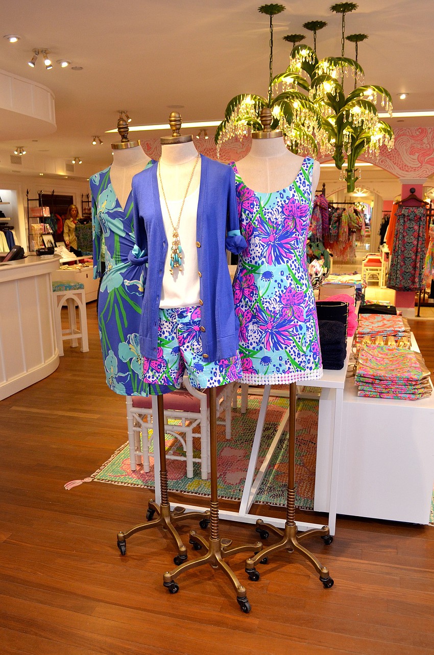 The Spring 2014 collection has launched at Lilly Pulitzer Sarasota.