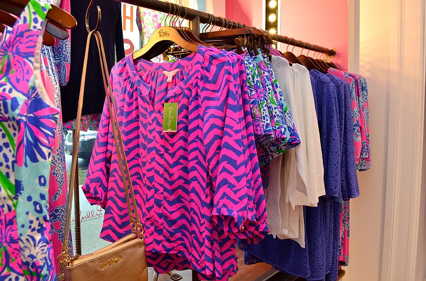 A sneak peak of some of the pieces in the Lilly Pulitzer Spring 2014 collection