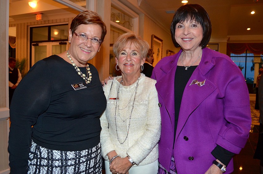 Jocelyn Stevens, Bunny Skirboll and Sylvia Samet