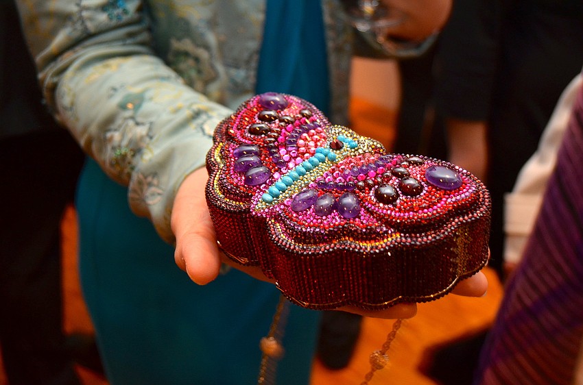 Susan Cochranâ€™s stunning butterfly clutch