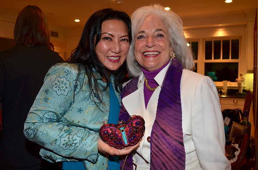 Susan Cochran with host Graci McGillicuddy