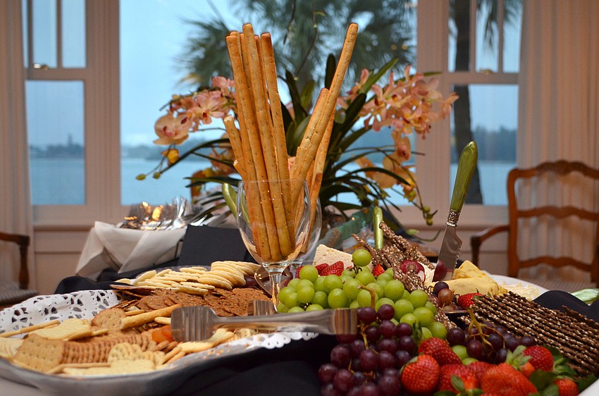 Dennis and Graci McGillicuddy hosted a preview party for Blue Ties and Butterfiles at their home Thursday, Jan. 30.