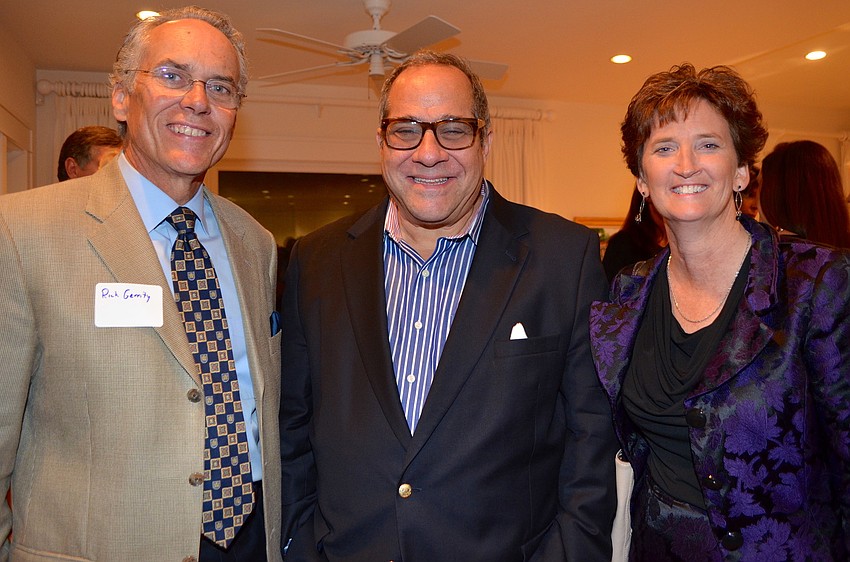 Rich Gerrity, Mark Famiglio and Sue Miller