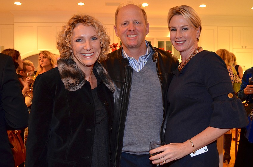 Jenni Hudson with Roger and Chairwoman Alisa Pettingell