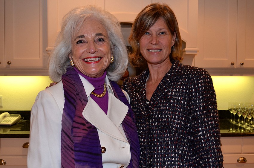 Host Graci McGillicuddy and Margaret Barnes