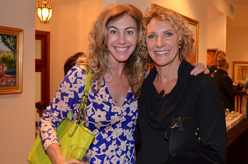 Cindy Monchecourt and Jenni Hudson