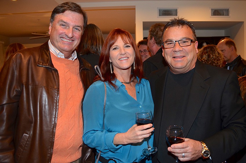 Michael Moulton with Sheri and Dennis Jesse