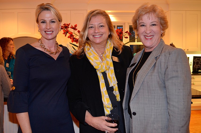 Chairwoman Alisa Pettingell, Susan Brennan and Anne Garlington