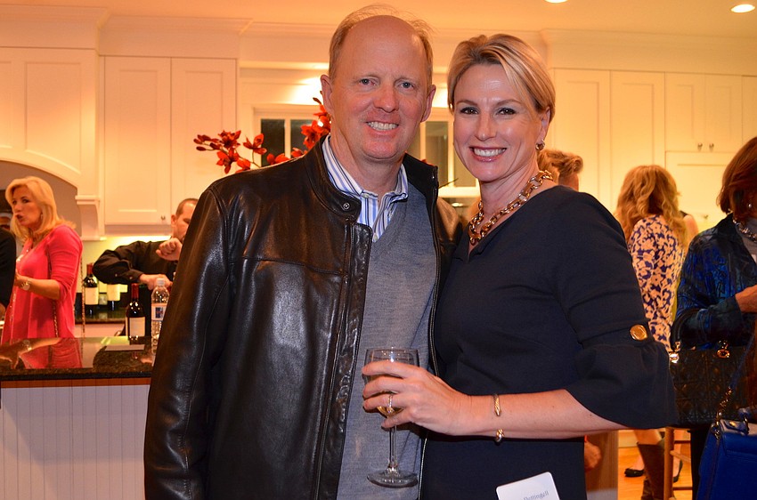 Roger and Chairwoman Alisa Pettingell