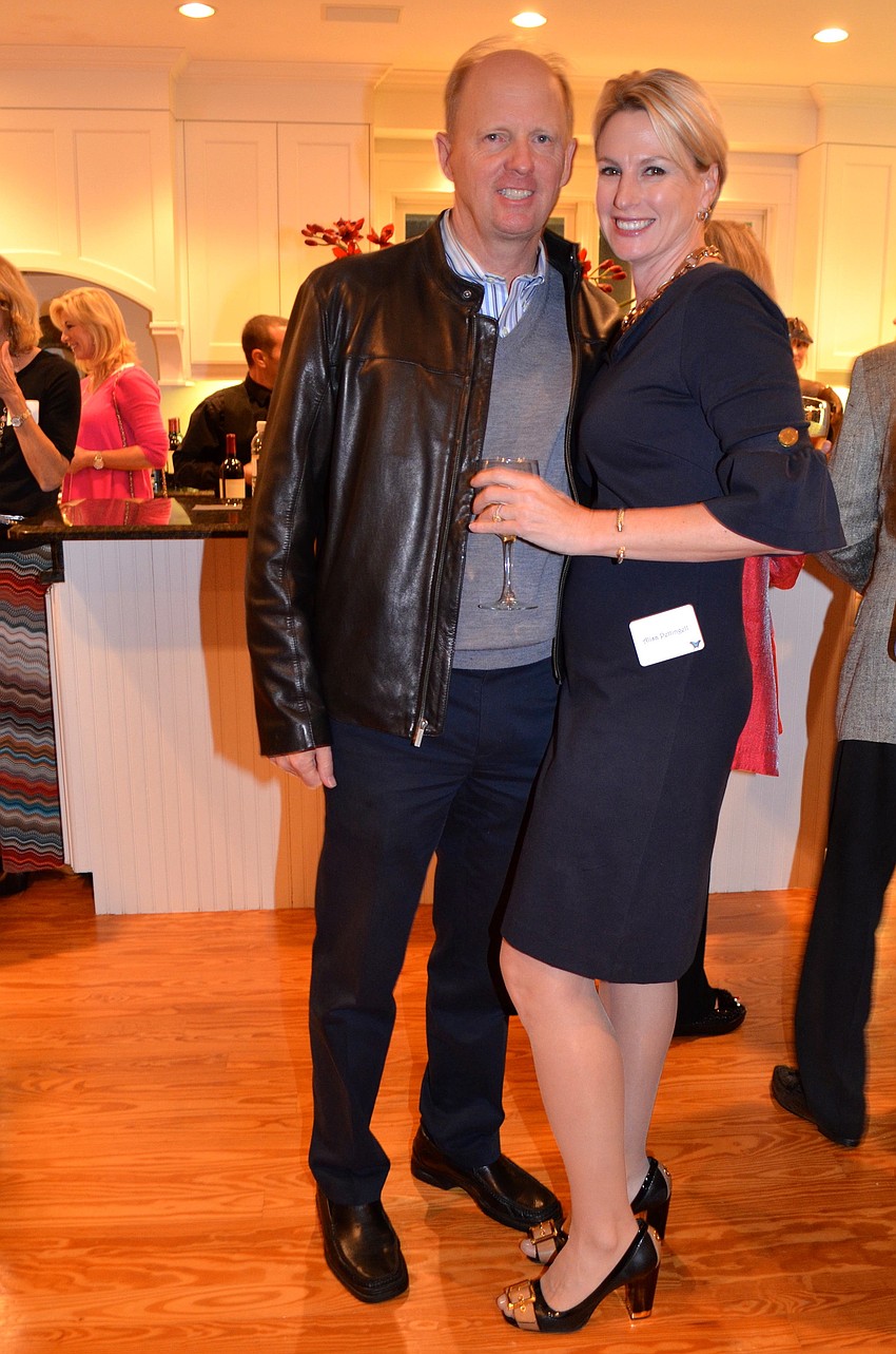 Roger and Chairwoman Alisa Pettingell