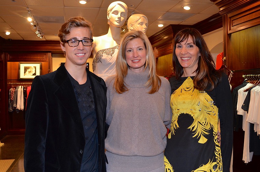 Evan Reynolds, Brenda Michel and Heather Smith