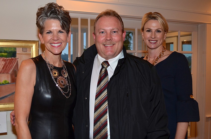 Sally Schule, Douglas Staley and Chairwoman Alisa Pettingell