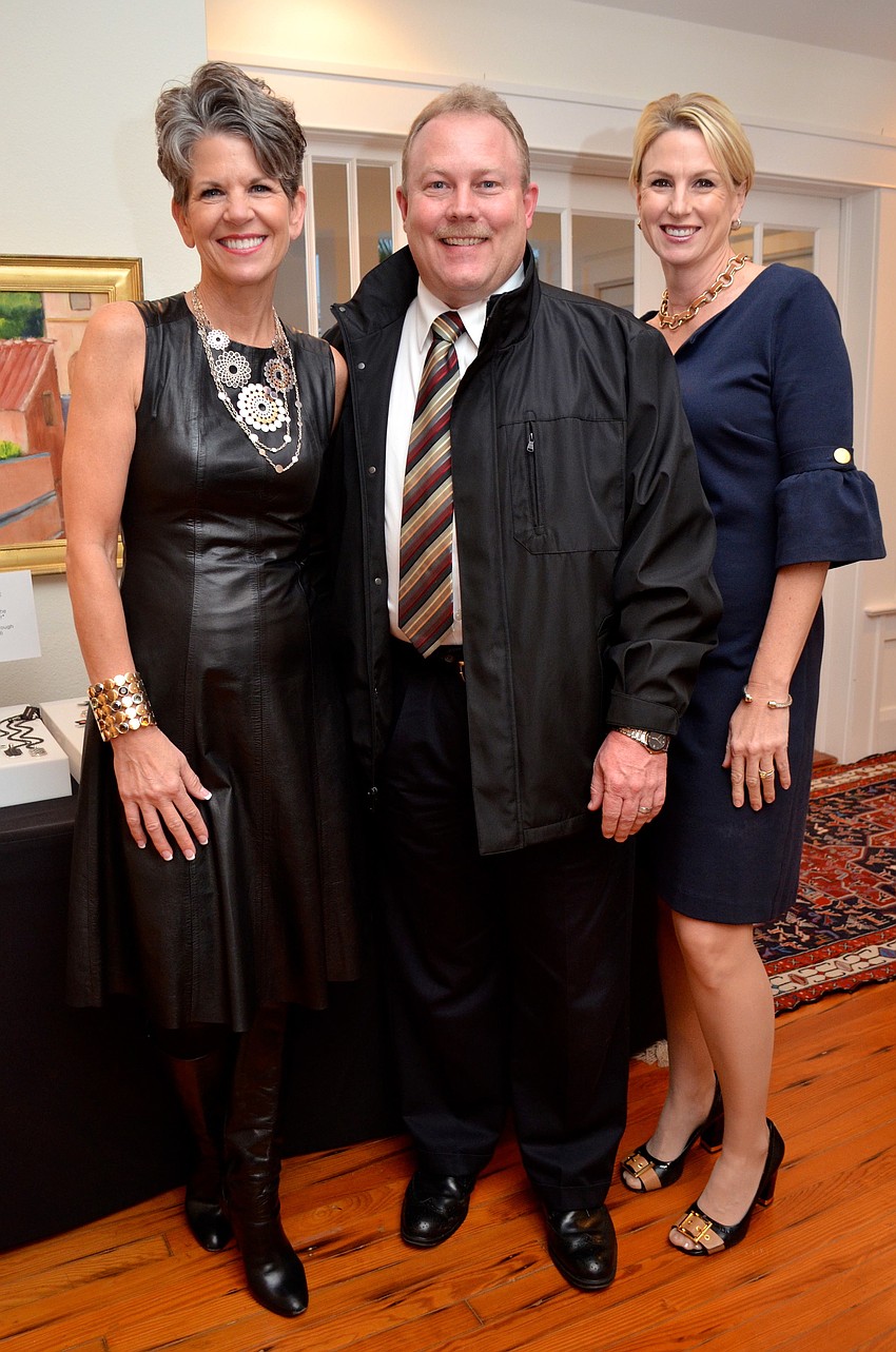 Sally Schule, Douglas Staley and Chairwoman Alisa Pettingell
