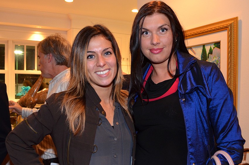 Tatyana Sharoubim and Santa LaBellman