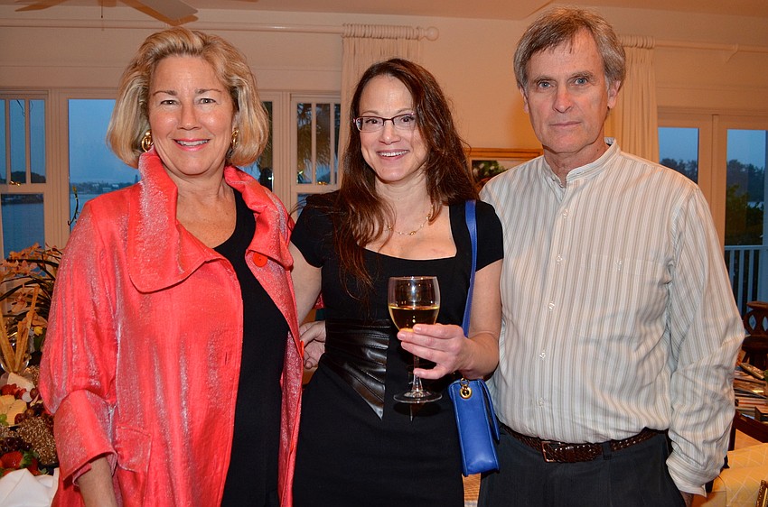 Suzanne Takerian with Theodora and Robert Dorf
