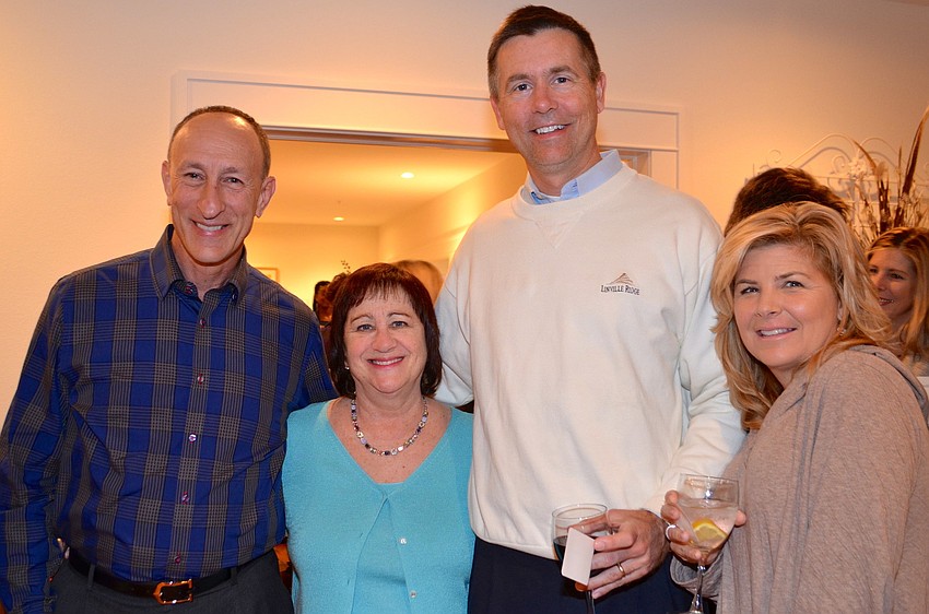 Bruce and Janet Udell with Dean and Kelly Dancer