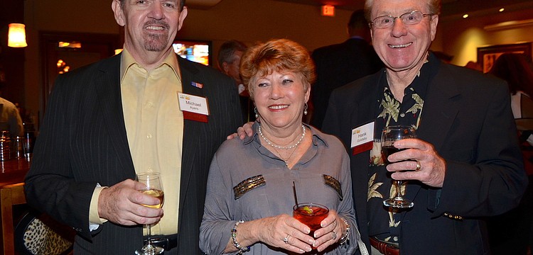 Michael Ayers with Marsha and Hank Goldsby