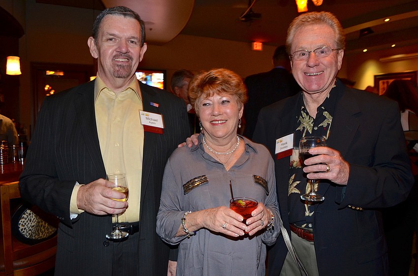 Michael Ayers with Marsha and Hank Goldsby