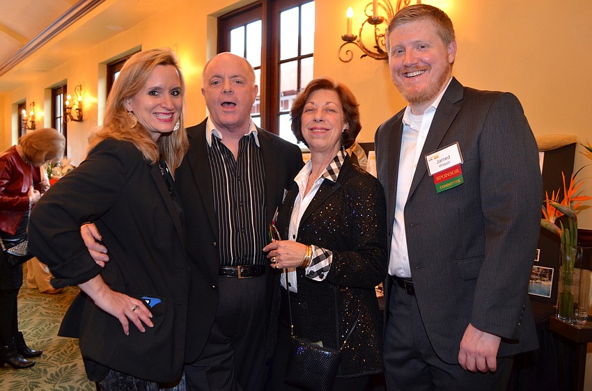 Kathy Jordan, George Schofield, Chairwoman Carolyn Fitzpatrick and Jarred Wilson